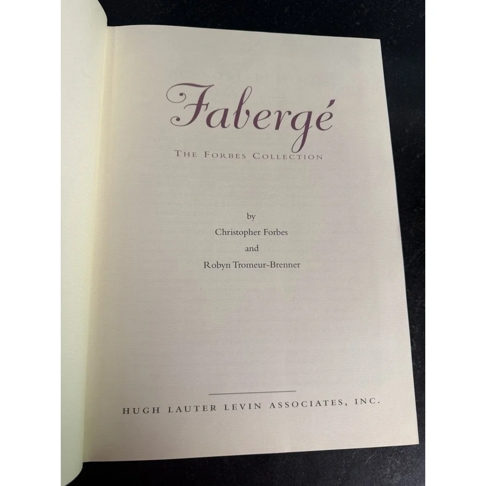 Faberge: The Forbes Collection - Hardcover Art Reference Book (1999) - Very Good